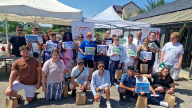Cérémonie de remise des diplômes pour les élèves des IME du Clos du Nid à Marvejols