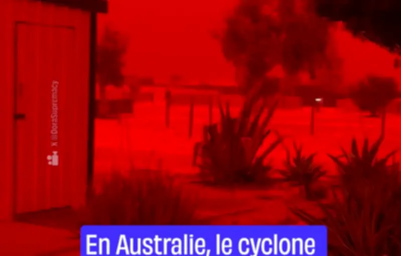 Cyclone Narelle en Australie : le ciel vire au rouge sang à cause des poussières de fer
