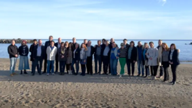 Daniel Ballester présente sa liste pour les municipales à Valras-Plage