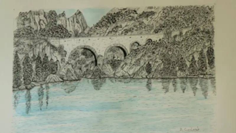 Daniel Coulomb expose "D'ici et d'ailleurs" au Pont du Diable à Pérols