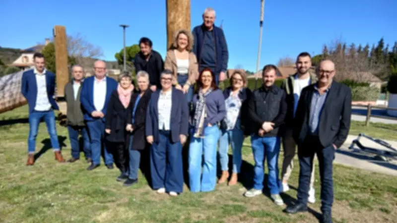 David Guiraud présente sa liste "Saint-Maurice Avenir" pour les élections municipales