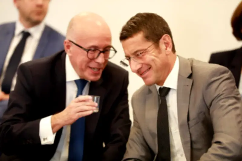 David Lisnard répond à l'invitation d'Éric Ciotti à rejoindre l'UDR