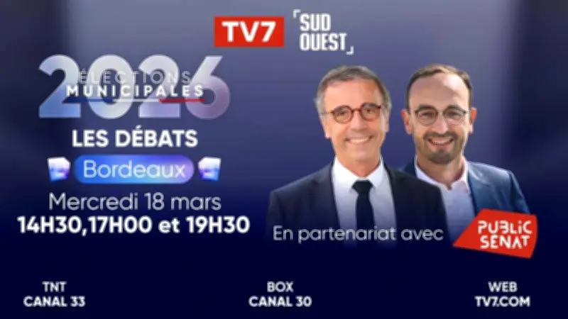 Débat décisif à Bordeaux : Hurmic et Cazenave s'affrontent après le retrait de Dessertine
