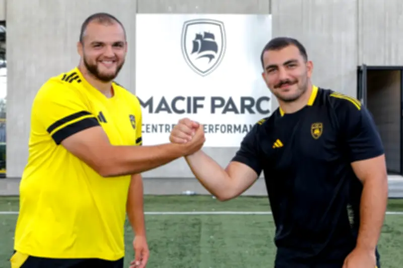 De Tbilissi à La Rochelle : l'amitié rugbystique de Kuntelia et Sutidze