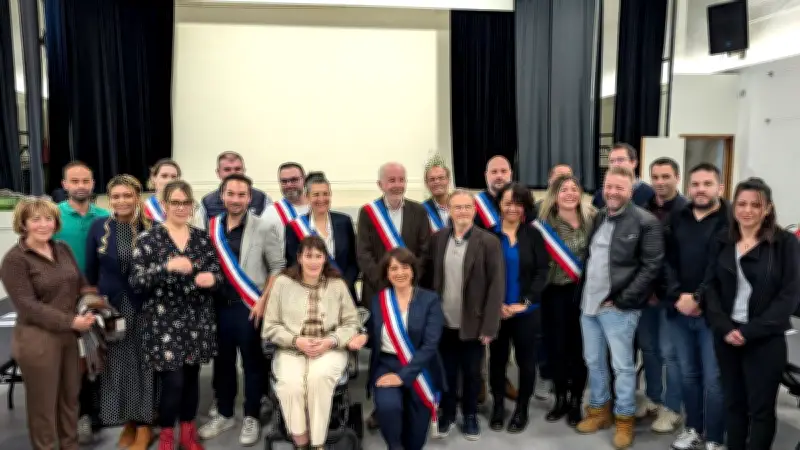 Denis Terraillon installe son équipe municipale à Montarnaud après une victoire électorale