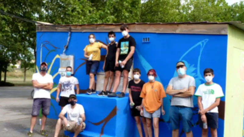 Des adolescents redonnent vie au bar du square Paul-Roque à Lignan-sur-Orb