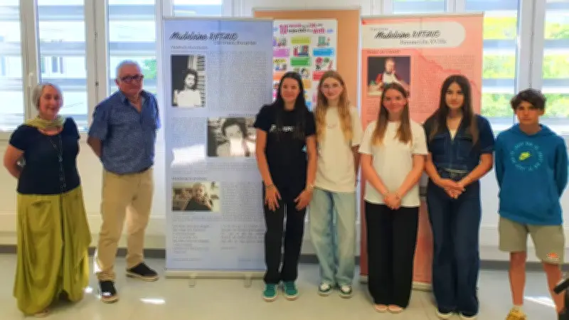 Des collégiens de Bagnols rendent hommage aux femmes oubliées de l'histoire