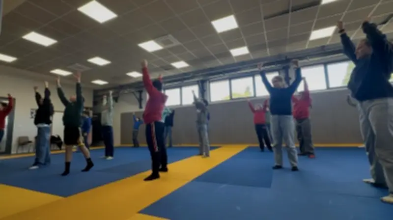 Des collégiens de Geaune créent une chorégraphie hip-hop avec une artiste new-yorkaise