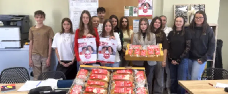 Des lycéens de Bagnols mobilisés pour vendre 350 brioches au profit de l'Unapei