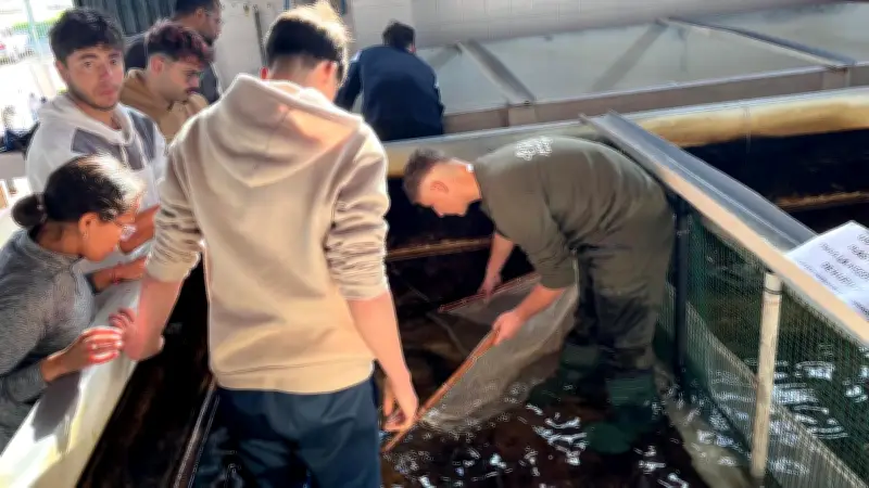 Des lycéens lozériens en immersion aquacole en Andalousie grâce à Erasmus+