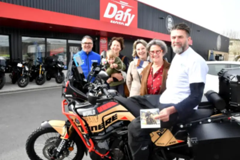 Deux ex-gendarmes rallient Oulan-Bator à moto depuis le Périgord pour Alzheimer