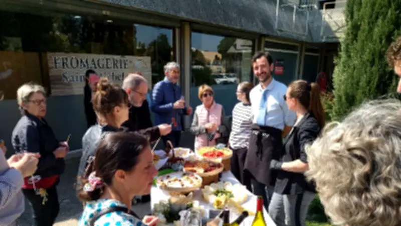 Dégustation printanière à la fromagerie Saint-Michel des Angles