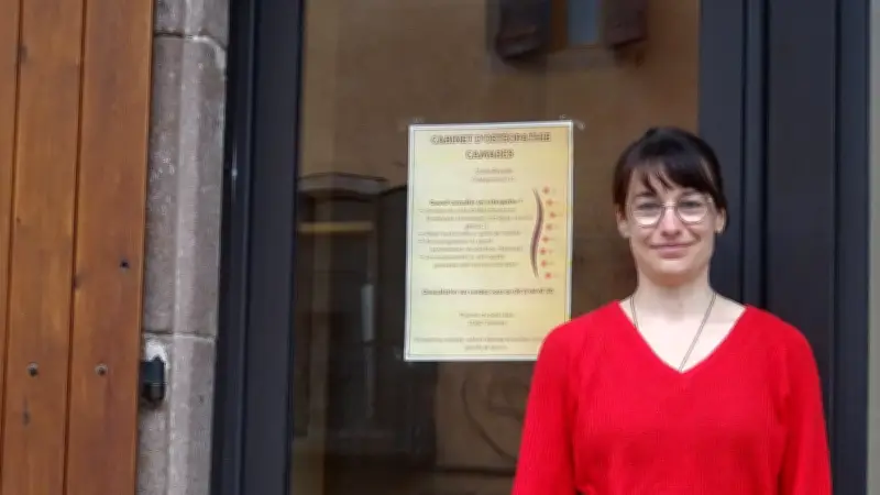 Diane Réveillé, ostéopathe, ouvre son cabinet à Camarès en Aveyron