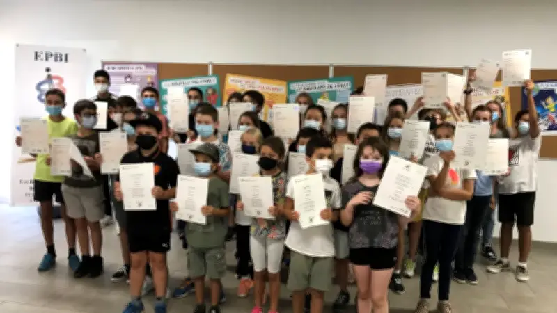 Diplômes Cambridge décernés à l'école bilingue de Baillargues dans l'Hérault