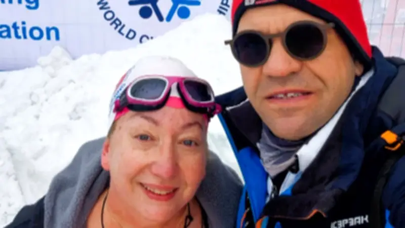 Elsa et Emmanuel, les nageurs du froid qui défient les eaux glacées
