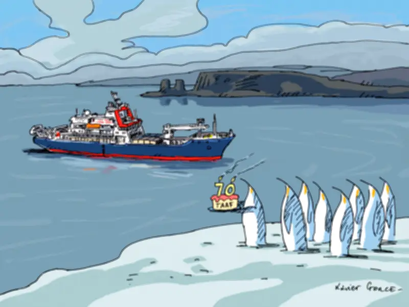 Embarquement pour les Terres australes : un voyage de 8 000 km dédié à un ami