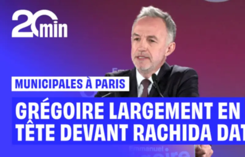 Emmanuel Grégoire en tête à Paris et appelle à l'union face au risque droite-extrême droite