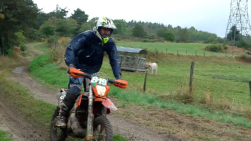 Enduro en Lozère : la pluie n'a pas entamé la fête du championnat de France