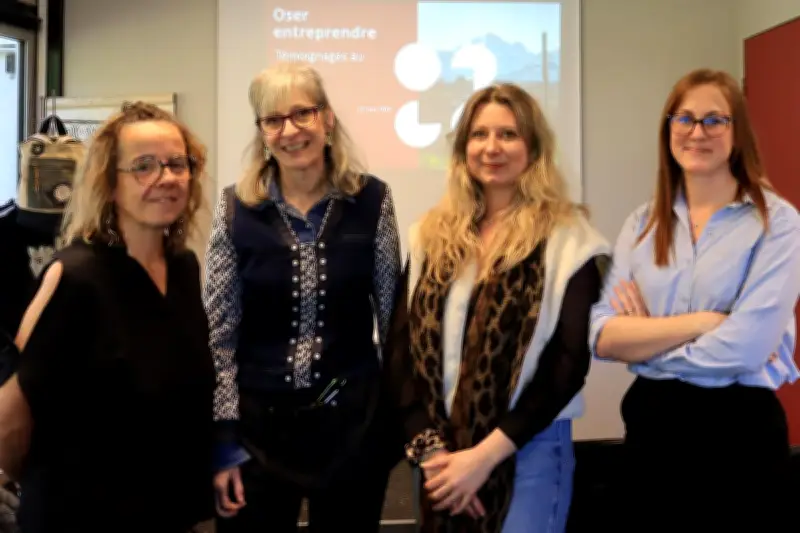 Entrepreneuriat féminin en Béarn : quatre dirigeantes inspirent des lycéennes à Artix