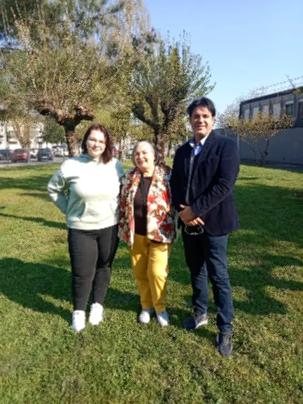 Erasmus + : immersion pédagogique d'une étudiante allemande et de deux enseignants italiens en France