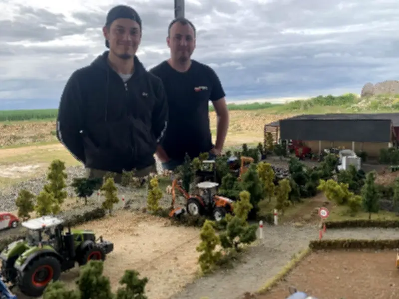 Essouvert : une exposition inédite de maquettes agricoles organisée par deux passionnés