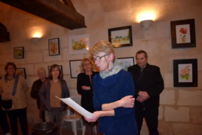Exposition d'aquarelles au château Ségur : 65 œuvres des élèves de Blanquefort
