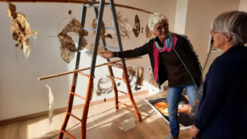 Exposition éphémère à Langogne : Catou Serre dévoile son univers créatif