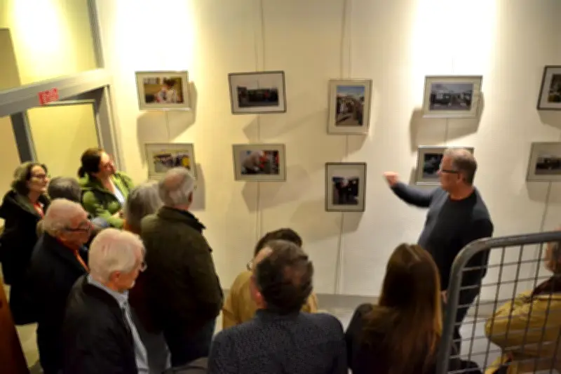 Exposition photo sur la solidarité franco-ukrainienne à la Maison des associations