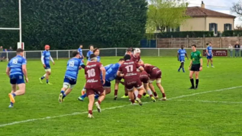 FC Lourdes s'impose laborieusement face aux 4 Cantons BHAP en rugby