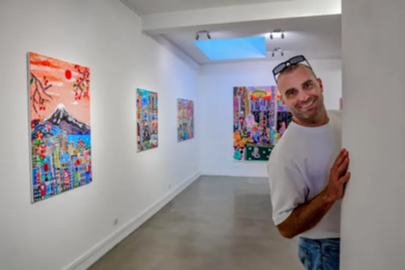 Filipp Jenikäe, de la passion du basket à l'art prolifique, illumine Bordeaux