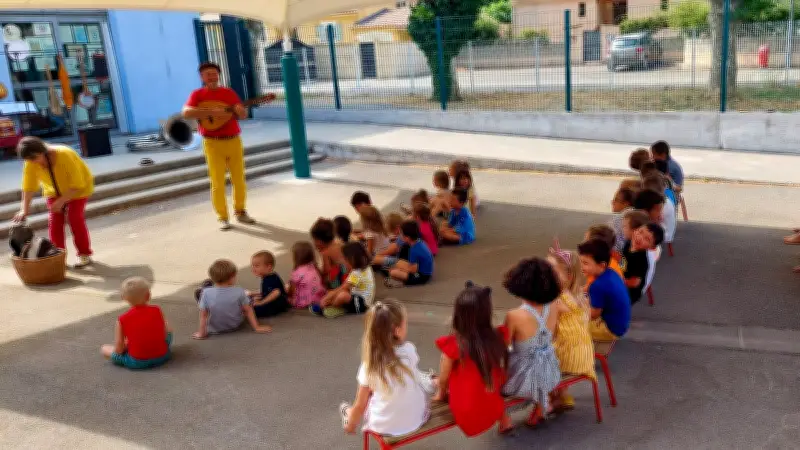 Fin d'année scolaire festive à l'école de Comps avec deux spectacles offerts aux élèves