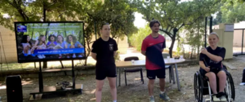 Flora Vautier, médaillée olympique, promeut l'inclusion par le sport avec des jeunes vulnérables