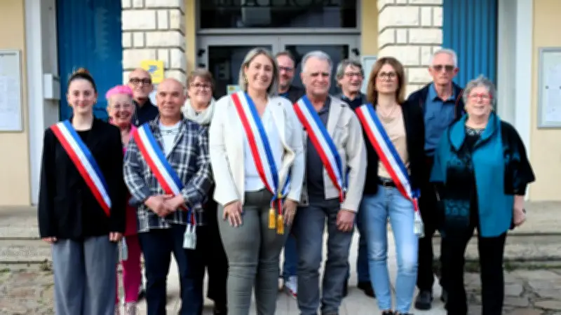 Florence Bouis élue maire de Molières-sur-Cèze avec son équipe municipale