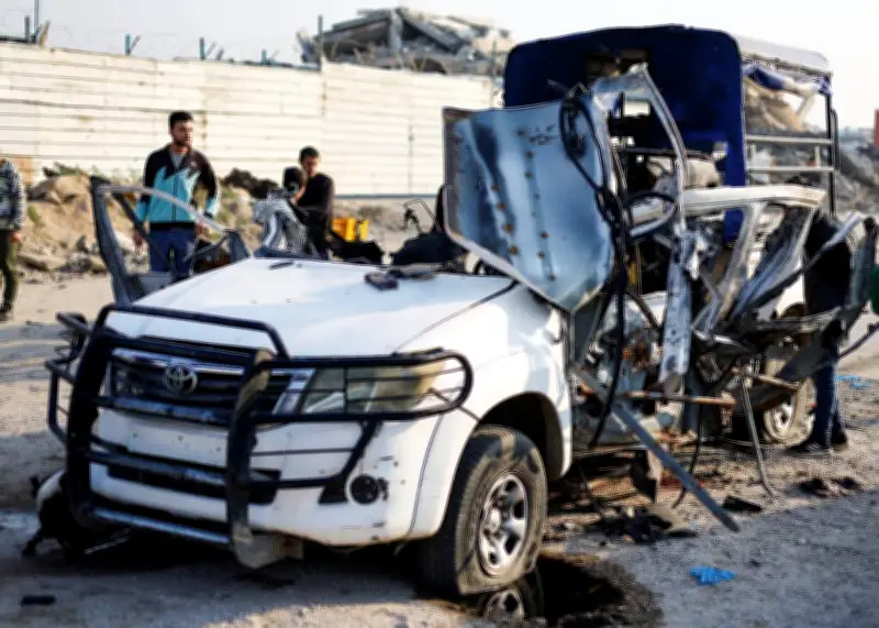 Frappe israélienne à Gaza : neuf policiers palestiniens tués dans une attaque ciblée