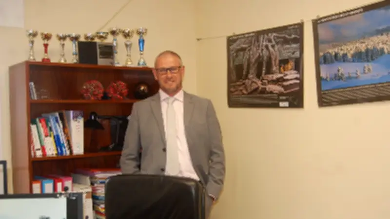 Frédéric Tourbier, nouveau principal du collège du Haut-Gévaudan en Lozère