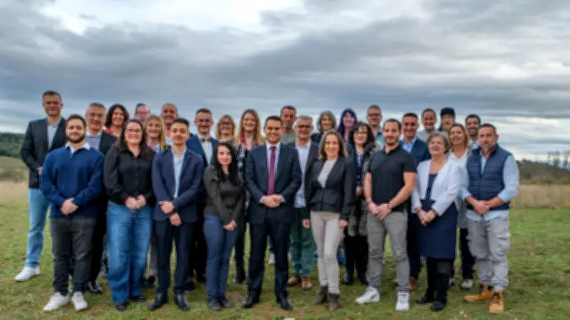 Gaël Mancuso présente sa liste d'union des droites pour Saint-Hilaire-de-Brethmas