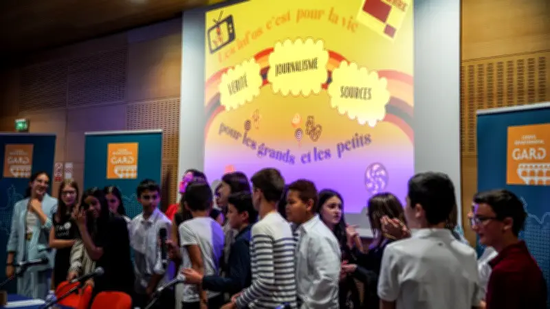 Gard : des collégiens apprennent à déjouer les pièges des fake news avec une journaliste