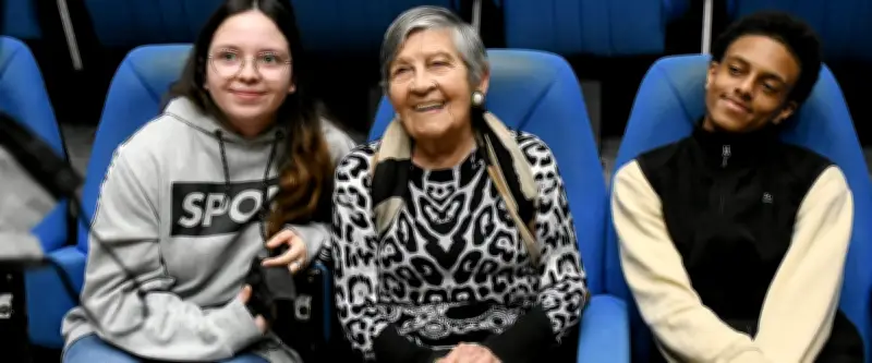 Ginette Kolinka, rescapée d'Auschwitz, transmet la mémoire aux lycéens de Montpellier