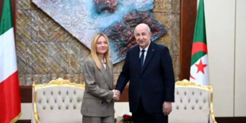 Giorgia Meloni renforce les liens avec l'Algérie, pivot énergétique stratégique