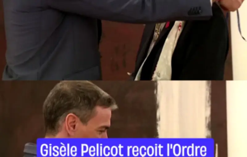 Gisèle Pelicot honorée par l'Ordre du Mérite espagnol pour son combat féministe