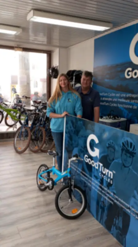 GoodTurn cycles ouvre à Miramont-de-Guyenne pour promouvoir le vélo électrique et l'insertion
