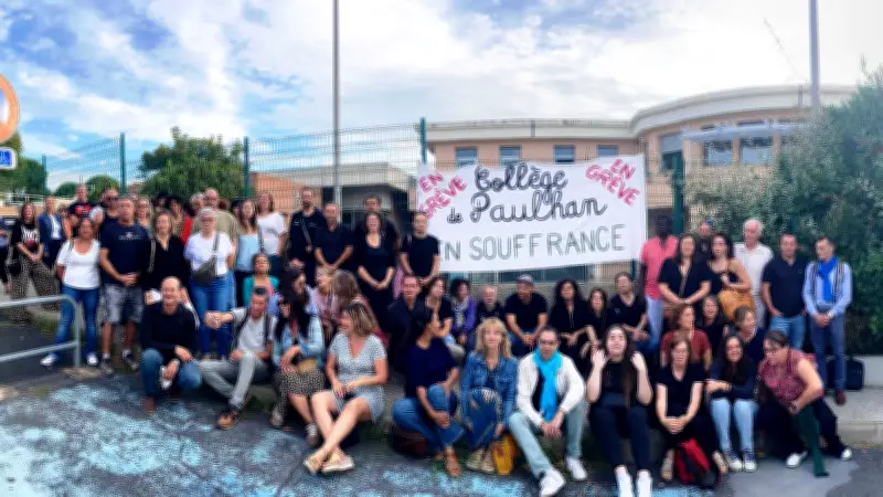 Grève massive au collège de Paulhan : enquête administrative et changement de direction annoncés