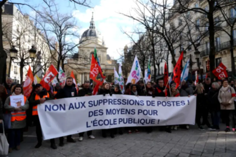 Grève nationale dans l'Éducation : mobilisation disparate des enseignants ce mardi 31 mars