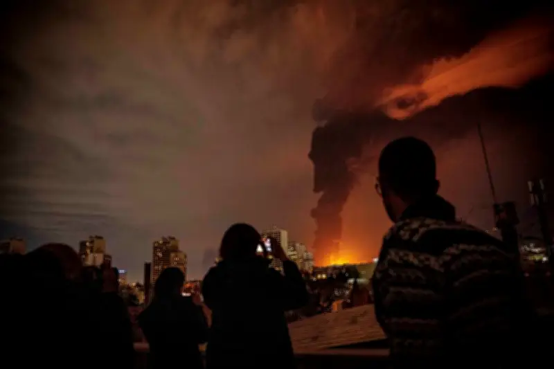 Guerre au Moyen-Orient : une facture environnementale lourde de fumées toxiques et de pollutions