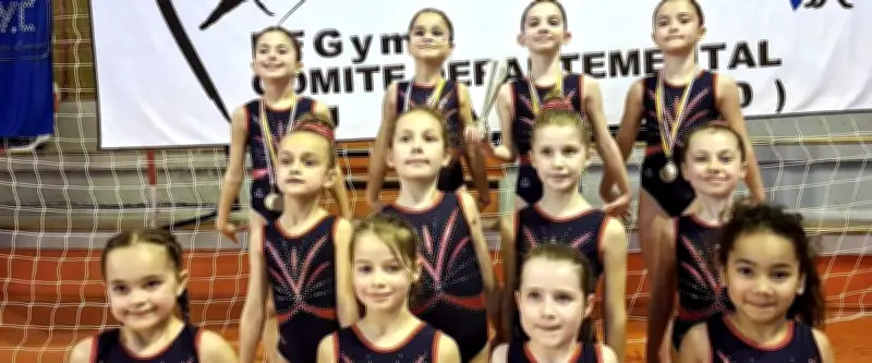 Gymnastique : la SVF Sète décroche le bronze au championnat inter-départemental