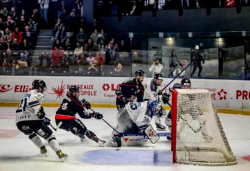 Hockey sur glace : Bordeaux et Marseille s'affrontent avant les quarts de finale