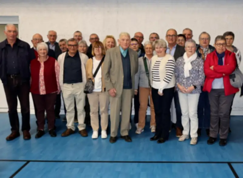 Hommage à Dominique Guéhel lors de l'assemblée générale des Cyclamens de Soupros