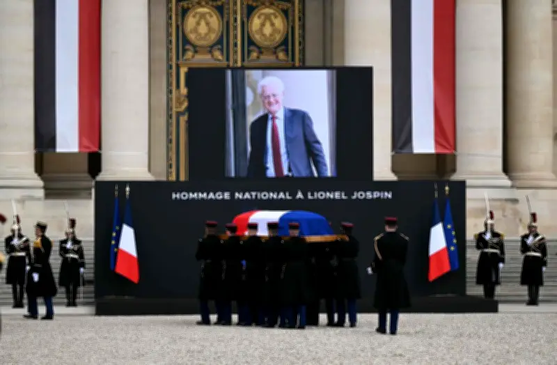 Hommage national à Lionel Jospin : Macron salue le modernisateur de la France