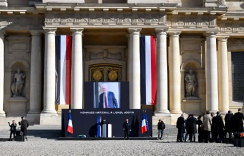 Hommage national à Lionel Jospin : Macron salue un repère de la gauche plurielle