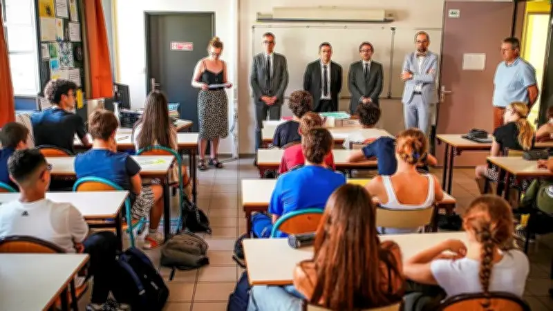 Hommage poignant au collège Feuchères de Nîmes pour la surveillante tuée en Haute-Marne
